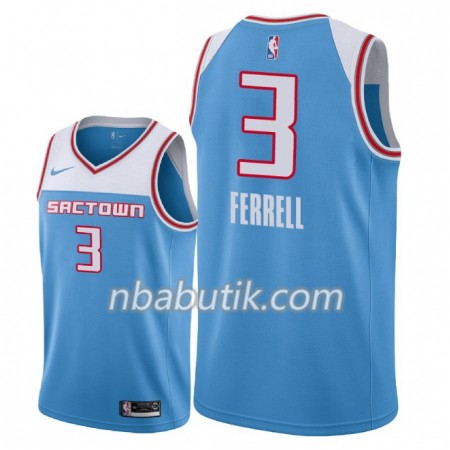 NBA Mænd Trøje Sacramento Kings Yogi Ferrell 3 2018-19 Nike City Edition Blå Swingman NBA Mænd Trøje Sacramento Kings Yogi Ferrell 3 2018-19 Nike City Edition Blå Swingman